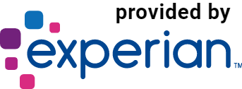 Provided by Experian™ logo